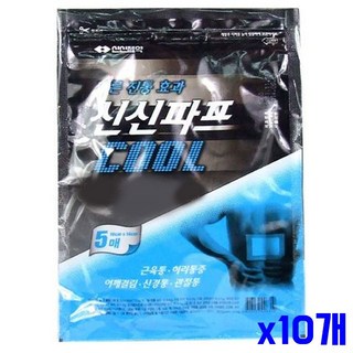 5매 빠른효과 신신파스 cool x10개 kal+004Ja