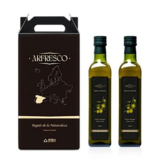 알프레스코 엑스트라 버진 냉압착 올리브유 올리브오일 항공직송 사용기한 27.10.7, 2세트, 500ml