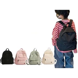 兒童簡約輕便背包 - 大容量收納，舒適減壓設計，多功能學生書包