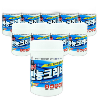 동성만능크리너 청소물티슈 통 /찌든때 기름때 사무기기 주방 욕실청소, 10개