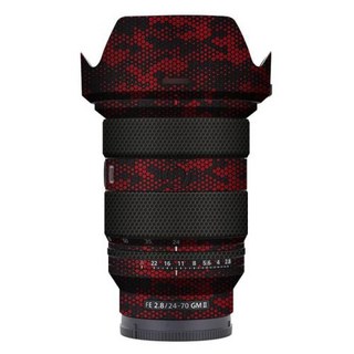 렌즈 프로텍터 랩 커버 스티커 소니 FE 24-70mm F2.8 GM II 프리미엄 데칼 스킨 SEL2470GM2, 18)Mamba Red