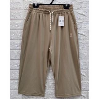 BELIKE 冰絲速乾七分褲 彈性休閒運動褲 多色可選