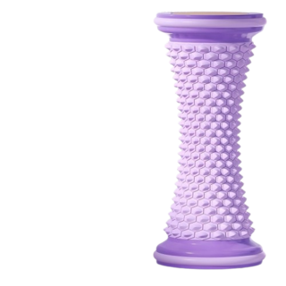 【現貨秒發】足底按摩滾輪 滾輪按摩器 腳底腿部按摩器 小腿按摩器, 1個, 腳底按摩滾輪 點位升級款【紫色】1入