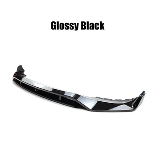 납품전문 2019-2022 BMW X5 G05 M 스포츠카 앞 범퍼 스플리터 스포일러 립 가드 보호대 바디 키트 자동차, 02 Glossy Black