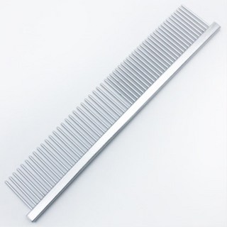부드러운 빗살 가벼운 스텐 재질 뭉친털용 철빗 교감효과 말라뮤트 스트레스해소, 1개