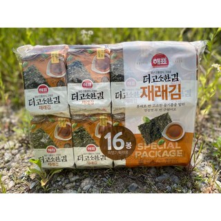 해표 더고소한 재래김 4g x 16봉, 1개