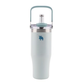 MOZ 모즈스웨덴 포스코 316 스텐 포터블 휴대용 대용량 텀블러, 1개, 900ml, 베이비민트