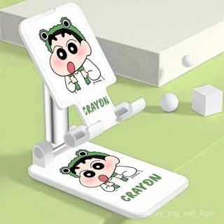 蠟筆小新手機支架 桌面支架 懶人支架 升降支架 多功能手機座, 1個, 雙圖摺疊手機支架,無圖支架0001