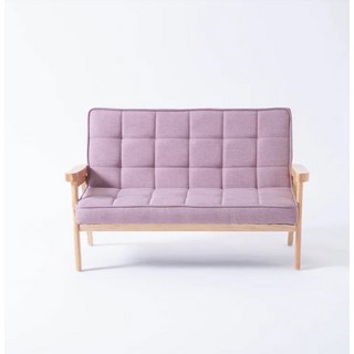BunnyTickles 雙人/單人小沙發 - 貓抓布沙發, 雙人/貓抓布/夜櫻紫
