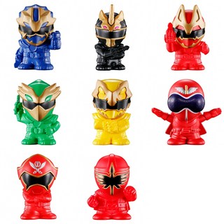 BANDAI 轉蛋 超級戰隊變身公仔 全8款 海賊戰隊 魔法戰隊 模型, 1個, 整套(金額700，下X5)