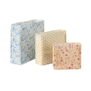 【Superbee】蜂蠟環保便利保鮮袋 食品袋 泰國進口 大中小三件組, 1個