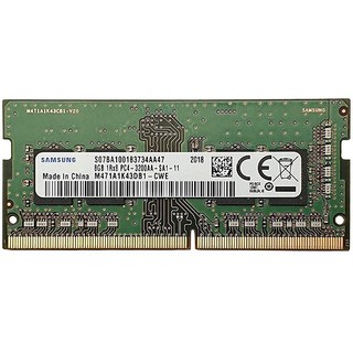 8GB DDR4 3200MHz PC4-25600 1.2V 1Rx8 260핀 SODIMM 노트북 RAM 메모리 모듈 M471A1K43DB1-CWE