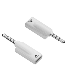 ibits MDD TypeC轉3.5mm耳機轉接頭 適用頭戴式耳機 車用音響 數據線連接頭, 1個, C母轉3.5mm轉接頭白色, 白色, C母轉3.5mm轉接頭白色