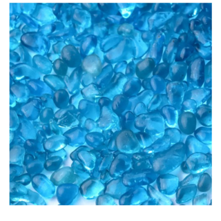 와이피컴퍼니 부드러운 베타 바닥재 자갈, 스카이블루컬러, 10개