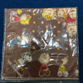 Snoopy 史努比 手帕 正版 嬰幼兒手帕 口水巾 紗布巾