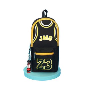 초코링샵 덩크슛 유니폼 키링 필통 초등 중등 농구 필통(키링색상랜덤) 1개, 블랙