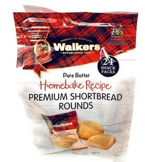 Walkers 워커스 프리미엄 쇼트브레드 라운드 24 스낵팩 개별 포장, 24개