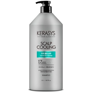 KERASYS 頭皮清涼蛋白質洗髮精, 1.5L, 1個