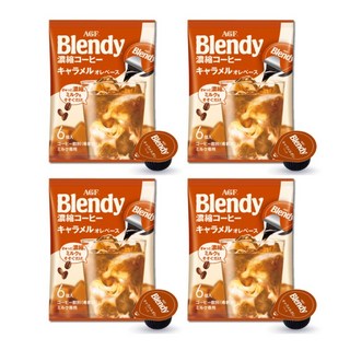 아지노모토 포션커피 카라멜향 6P 108g x 4개, 6개입, 18g