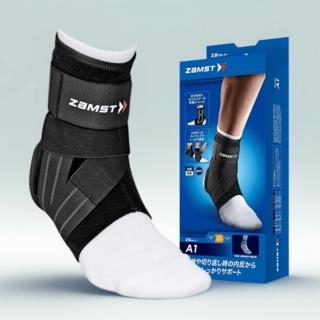 잠스트 발목보호대 A1 스포츠 서포터, 1개, 블랙