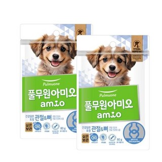 풀무원아미오 건강담은트릿 관절&뼈, 80g, 뼈/관절강화, 2개