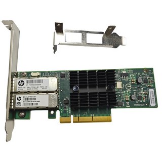 HP Mellanox MCX312B-XCCT ConnectX-3 Pro EN 네트워크 인터페이스 카드 10GbE 듀얼 포트 SFP PCIe3.0, 01 low bracket
