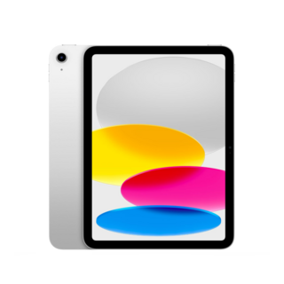 아이패드 A16의 성능을 보여주는 이미지 (실버 모델)