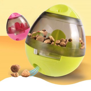 라띠 강아지 오뚜기 오뚝이 노즈워크 장난감 간식볼 고양이 토이 급식기, 1개, 오렌지