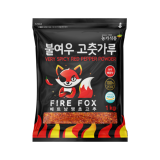 국내청결제조 베트남 고추가루 아주매운맛 김치용, 1개, 1kg