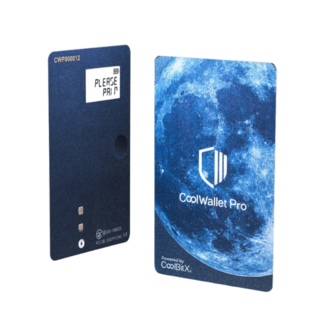 CoolWallet Pro 加密貨幣冷錢包 - 輕巧便攜 安全可靠, 深藍色, 1個