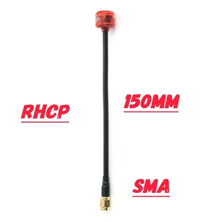 RUSHFPV 체리 2 II 5.8G 1.8Dbi FPV 안테나 SMA MMCX UFL LHCP 230mm 150mm RC 장거리 아날로그 디지털 드, 03 150mm SMA RHCP
