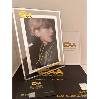 蔡徐坤 簽名照 附CCAA認證 禮盒裝 收藏送禮, 8, 樣式