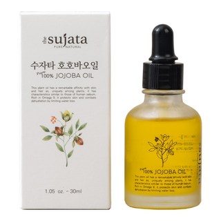 수자타 호호바오일 냉압착 비정제 퓨어, 30ml, 1개