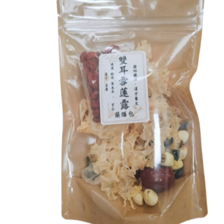 繁花茶館 雙耳雪蓮露 銀耳蓮子湯, 45g, 1個