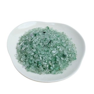 綠草莓晶碎石 100g/裝 原石 水晶石 消磁水晶 淨化水晶 天然碎石 能量 造景石 天然水晶 聚寶盆 魚缸造景 開運, 綠草莓晶