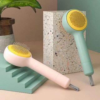 아트박스/예은 예홈펫 강아지 고양이 애견 미용 털제거 브러쉬 빗, 브러쉬 그린, 1개