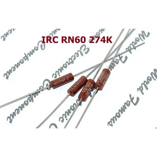 IRC RN60 274K 1% 0.5W 軍規精密電阻 - 高精度電阻, 1個