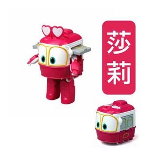 伯寶行 GOGO小尖兵-變形系列 韓國最新卡通正版授權兒童益智玩具, 1個, 粉紫-莎莉