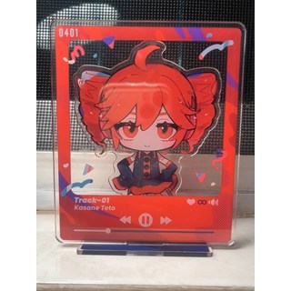 티비거치대 애니메이션 Kasane Teto 아크릴 스탠드 모델 인형 귀여운 그림 장난감 코스프레 전시회 선물, 02 01, 1개