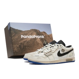 國 代購Jordan Air Jordan 1 熊貓惡作劇 拓荒騎士 無人區 復古籃球鞋 板鞋 休閒鞋 百搭時尚款