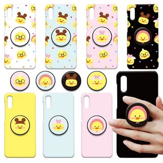 두리케이스 아기오리 디자인케이스+스마트톡 SET 스마트톡 스마트링 이어폰정리 커플톡 그립 휴대폰 케이스