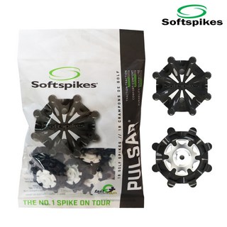 소프트스파이크 펄사 핀-아디다스 콜프화 스파이크클릿징 골프화징 온코, 18개, 블랙화이트