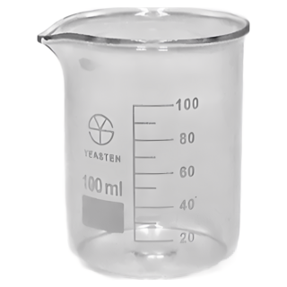 台製經濟型燒杯 硼矽酸玻璃 5ml-1000ml 實驗室器材, 1個