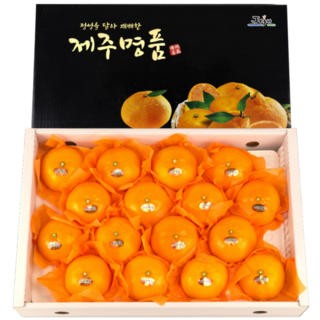 [설날선물세트] A급 특품선별 천혜향세트 고급과일, 1세트, 5kg (특품 대과 14~20과)