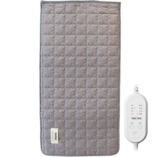 테슬테즐 초경량 전기 온열 탄소 그래핀 찜질기, Tsz-L70, 그레이퀼팅