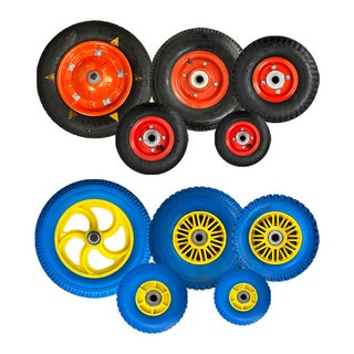 에어바퀴 발포바퀴 통바퀴 산업용바퀴 6인치 8인치 10인치 12인치 13인치, 발포바퀴(통바퀴), 1개