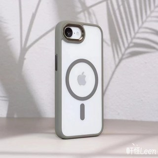 iPhone 16e SE4 手機殼 高透背板 磁吸無線充電 防摔 亞克力防滑背板