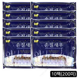 [홈쇼핑] 김나운더키친 손질새우, 140g(20미), 10개