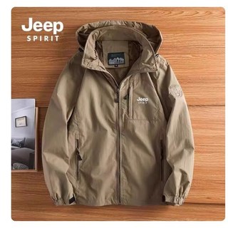 JEEP SPIRIT 지프 스피릿 가을 캐주얼 바람막이 야상 아웃도어 방수 후드 점퍼 자켓