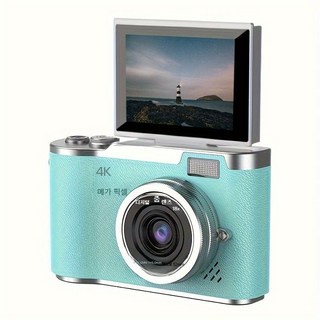 4K 미니 학생용 디지털 카메라 캠코더, 녹색